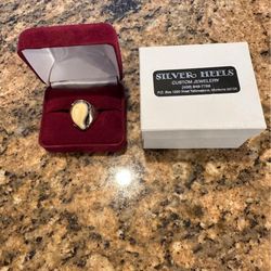 Exquisite Elk Ivory Ring 