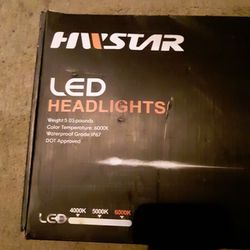 HW Star Led Headlights IP67 X6