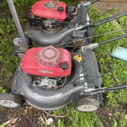 2 Mower Parts Only Motors Work 