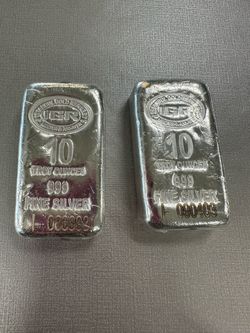10 Ounce Silver Bar