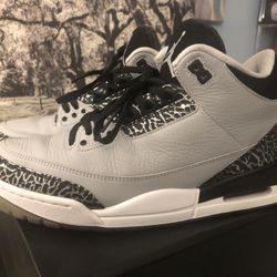 Jordan 3 Wolf Grey Size 11
