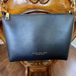 Marc New York Leather Shoulder Strap Bag 