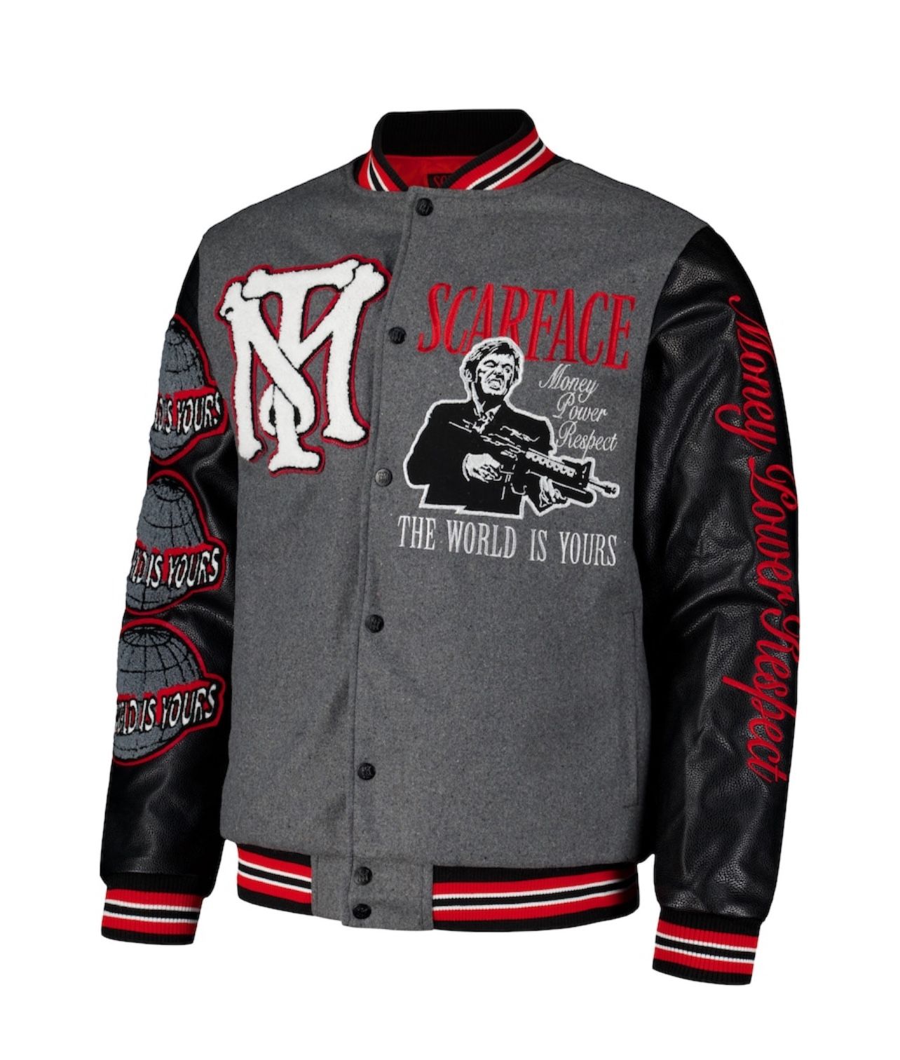 Scarface Reason Varsity Jacket 