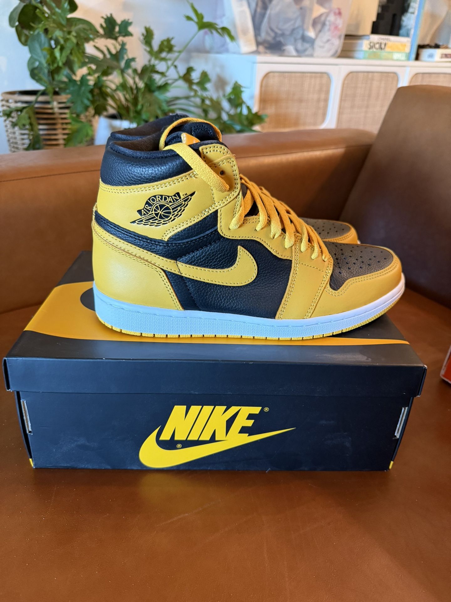 Jordan 1 High Pollen Size 9.5 Brand New