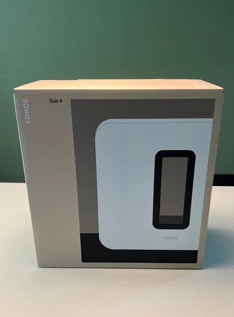 Brand New Sonos Sub Wireless Subwoofer White Color - (Gen. 4)