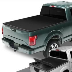 15-23 Ford F150 Soft Trifold Tonneau Truck Bed Cover Tapadera Cobertor 