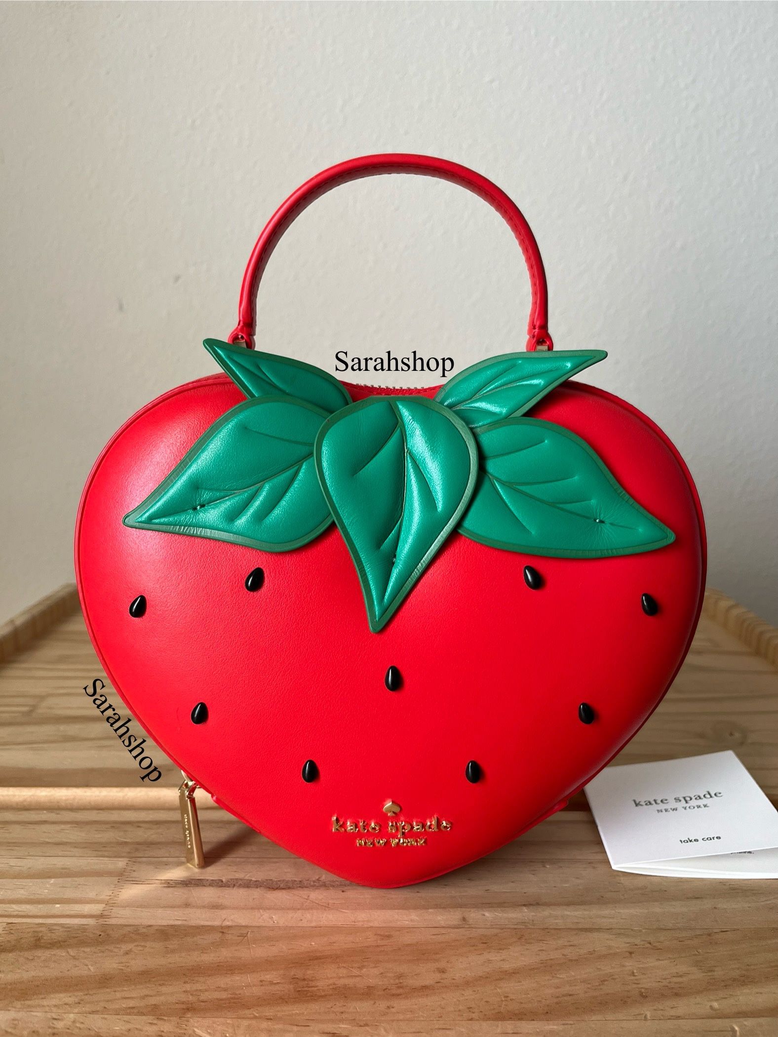 Kate Spade 3D Strawberry Crossbody 