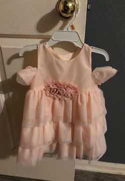 Peach Dress 2T