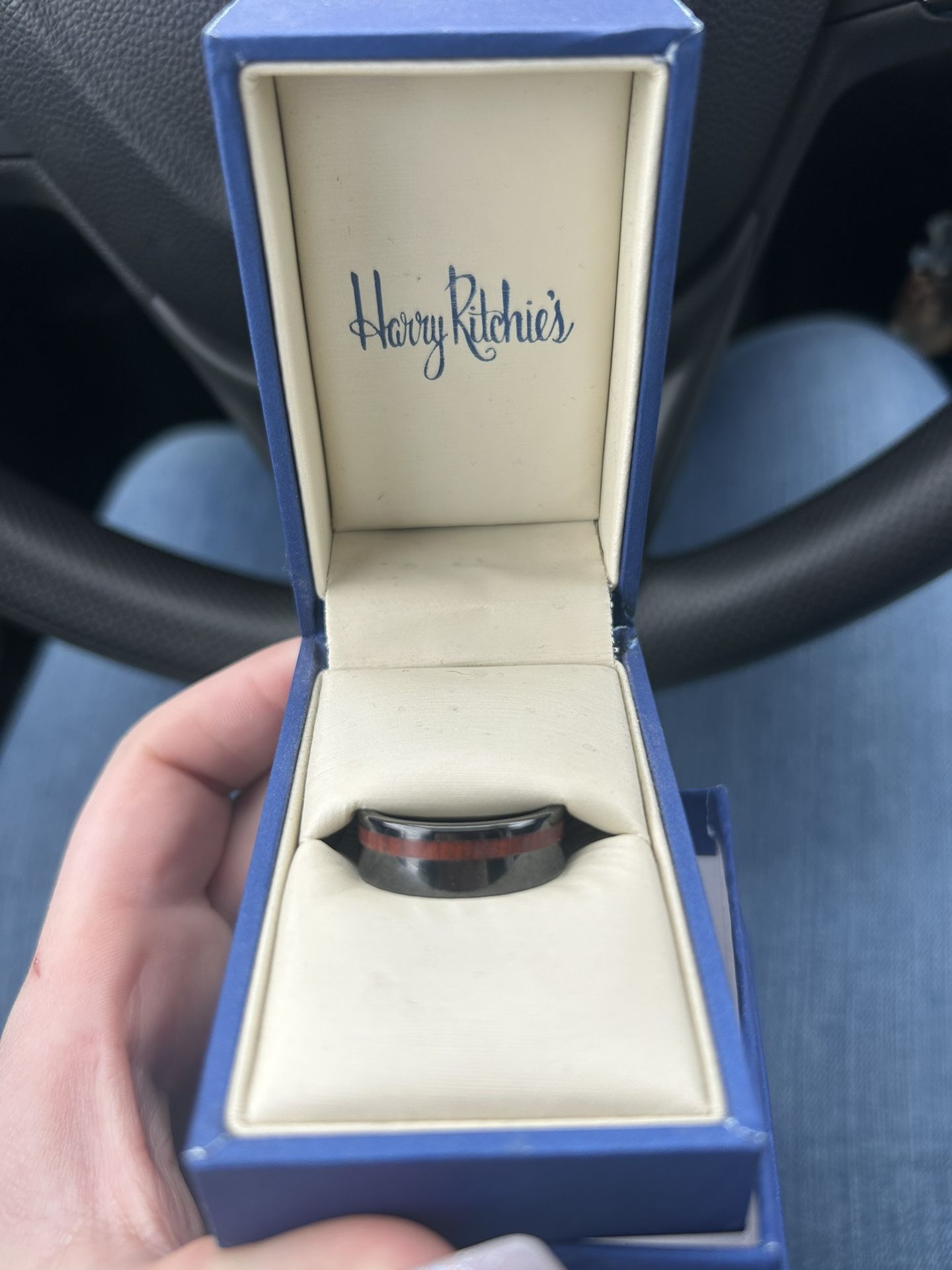 Black Mens Ring
