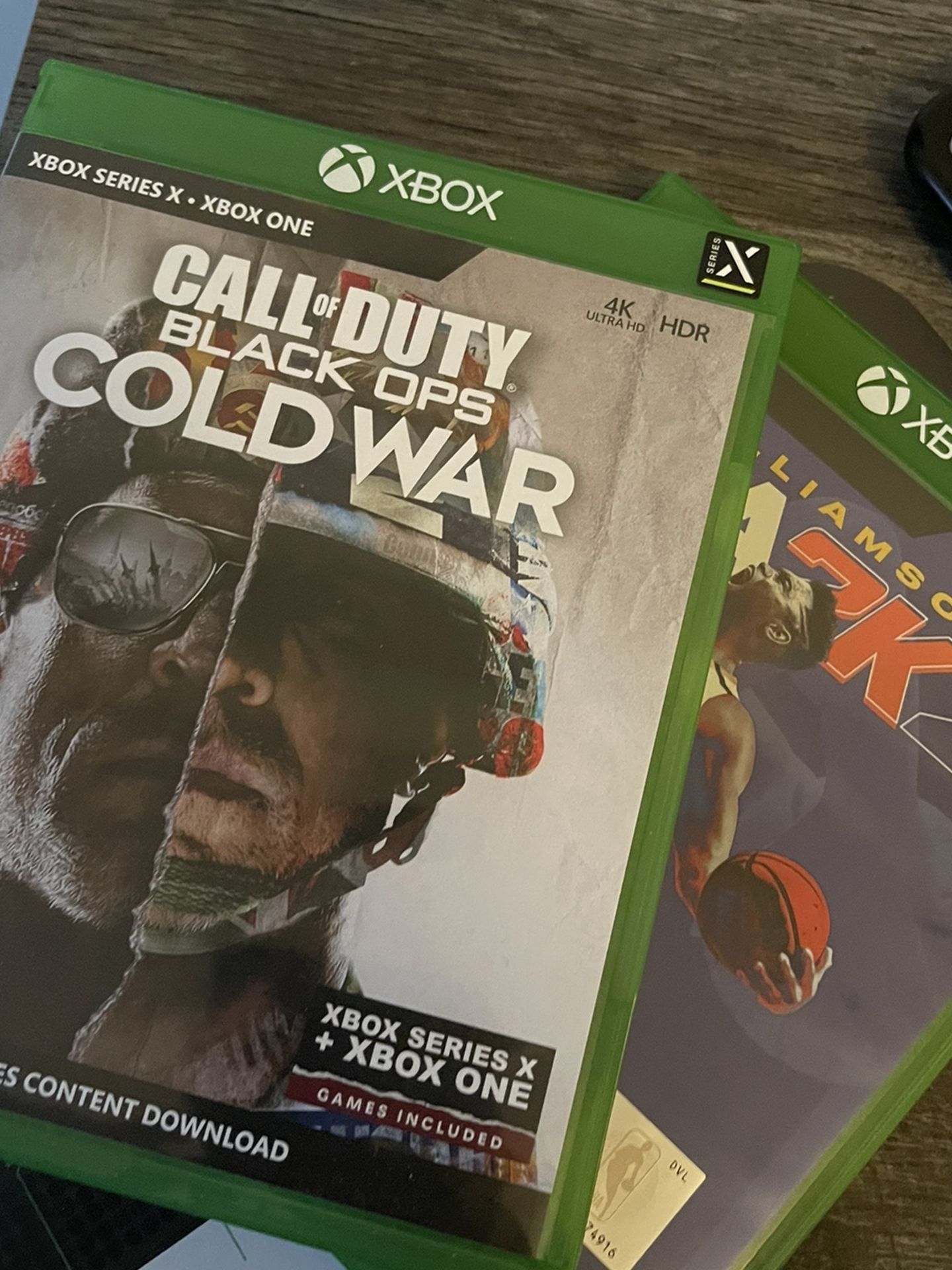 Xbox Series X Games Call Of Duty Cold War And NBA 2k21