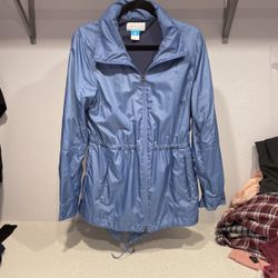 Columbia Light Weight Small Windbreaker Jacket Coat