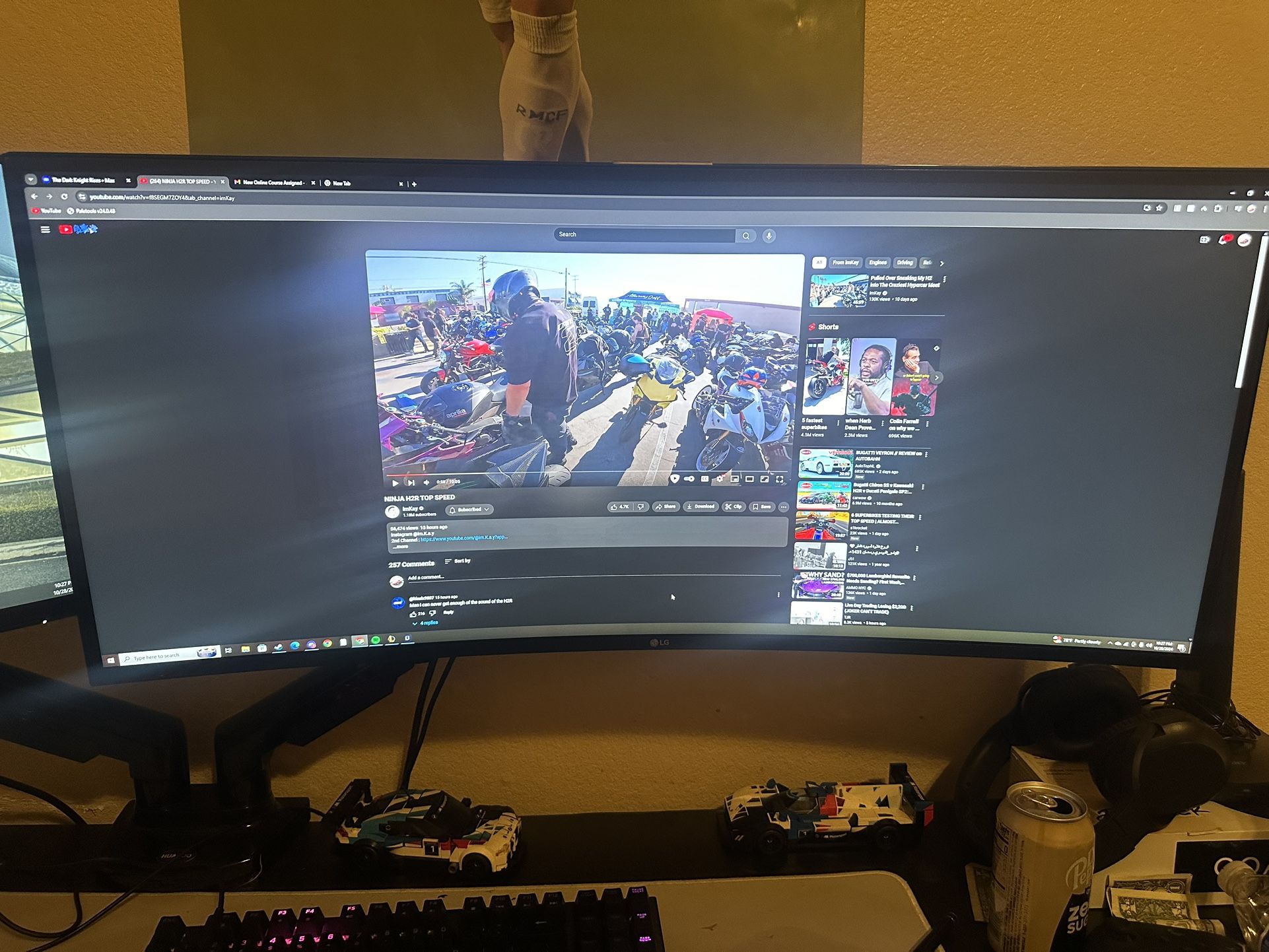 Lg 34 In Ultra wide Monitor 160hz