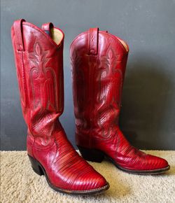 Dan Post Red Boots