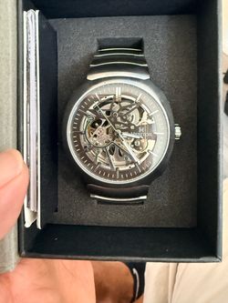 Heritor Automatic Skeleton Dial Watch