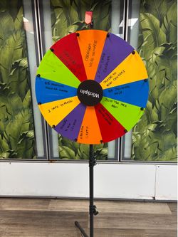 WinSpin Ruleta de Premios 24" con Tripié – Usada