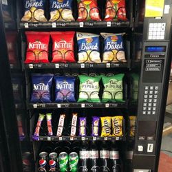 AMB350 Combo Snacks Vending Machine With Credit Card Reader 
