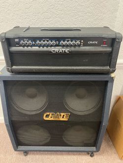 Crate GT1200H Half Stack w/ Original Footswitch – 120 Watts