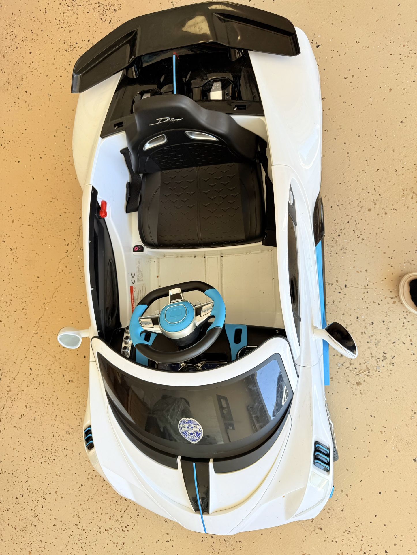 BUGATTI Electric Toy Car