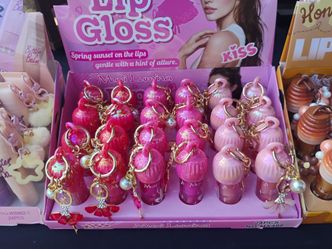 Balerina lipgloss wristlet $4