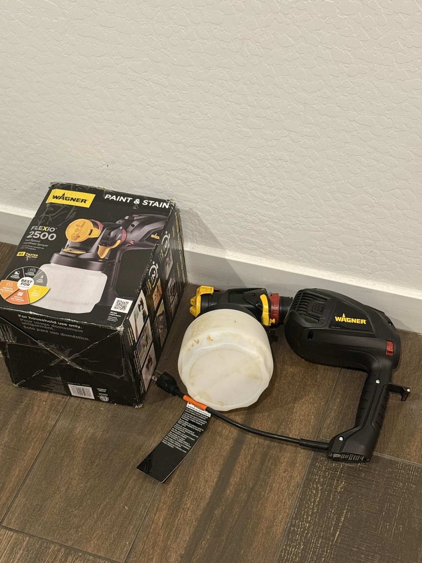 Wagner Flexio 2500 Electric Handheld HVLP Paint Speaker