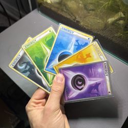 Heart Gold Soul Silver Energy Cards