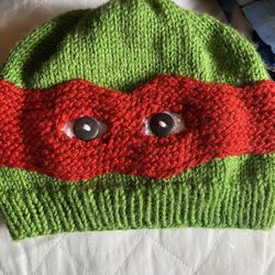 Handmade ninja turtle toboggan