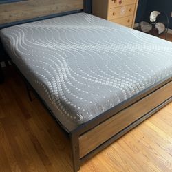 Queen Size Mattress And Bed Frame