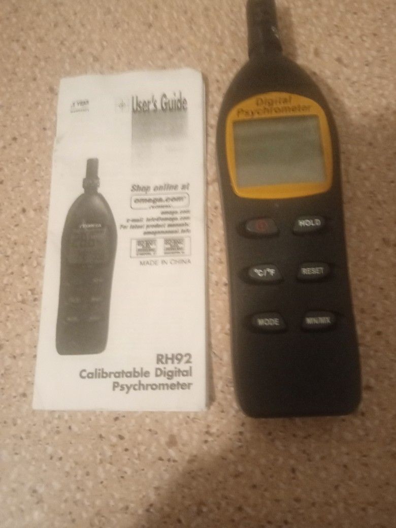 Psychrometer RH92