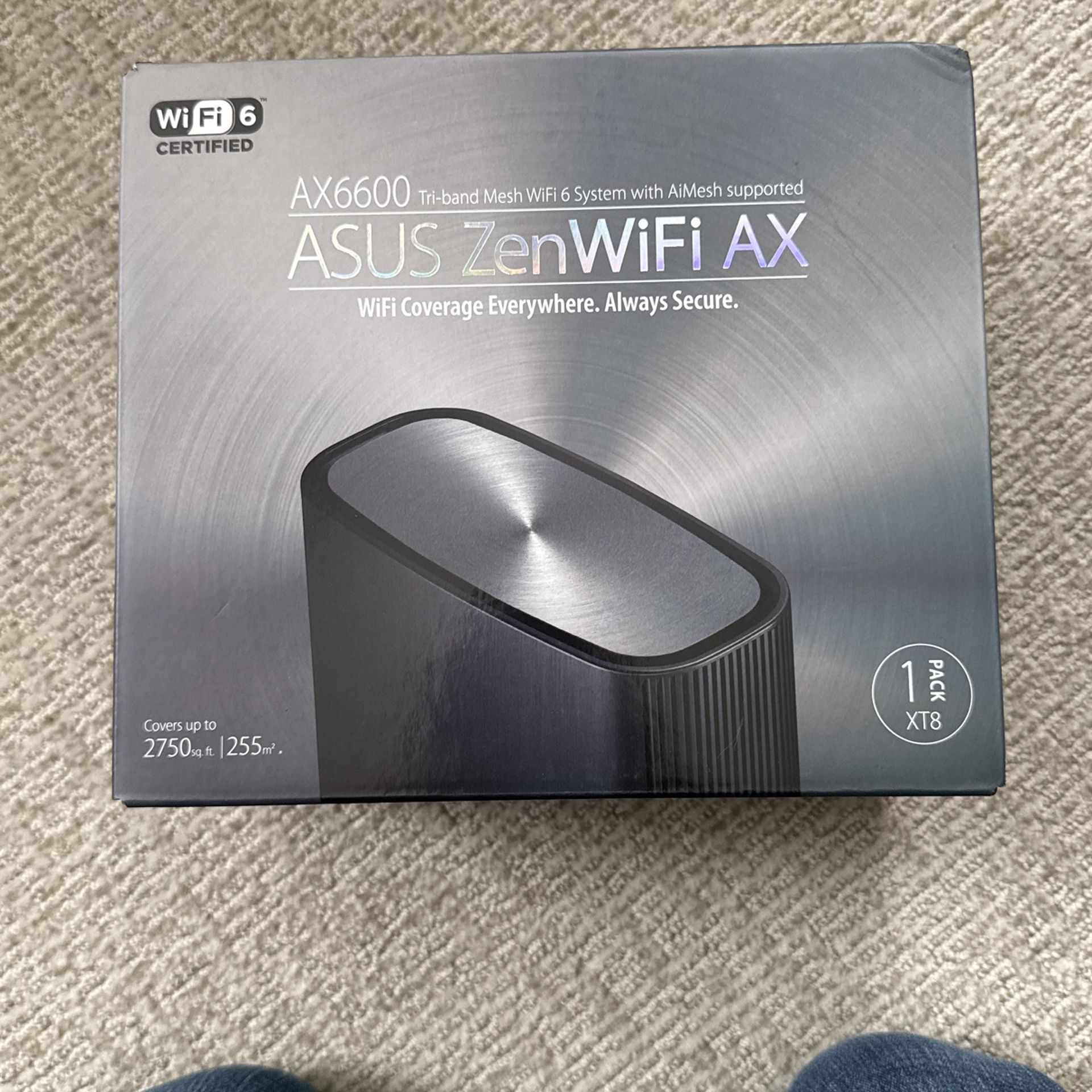 Asus Zenwifi AX Wifi 6 Single