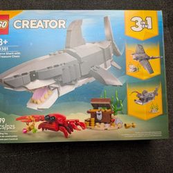 Lego 31381 Creator 3 In 1 (Shark, Stingray & Anglerfish)