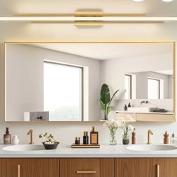 VITALINK VANITY LIGHT MODEL NUMBER W9003. DIMENSIONS 55"L X 4.3"W X 4.3"H