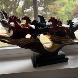 Horses sculpture