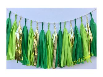 St. Patrick’s Day Tassel Garland