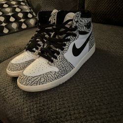 Jordan 1 high top  Elephant Print