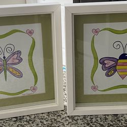 Set Of 2 Wall Hanging Pictures