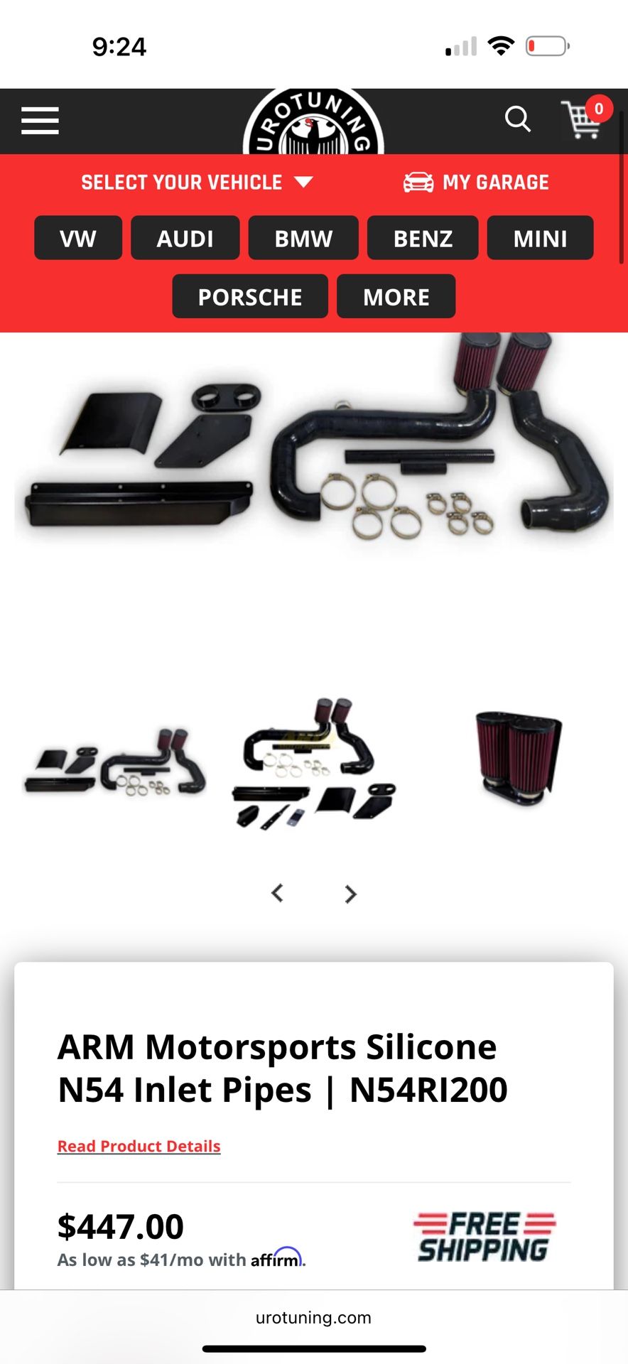 N54 Intake