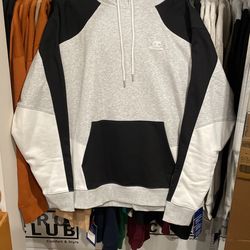 Champion Color Block Hoodie Grey/Black/White