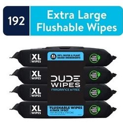 Flushable Wipes