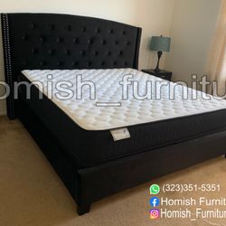 $699 Brand New King Bed Frame With Mattress (read description below)