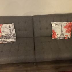 Gray Futon