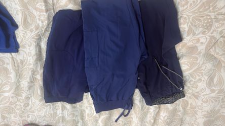 Navy scrub pants
