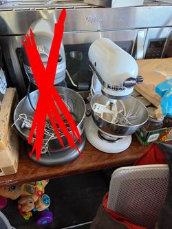 KitchenAid Stand Mixer with Attachments