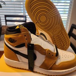 Jordan 1 High Yellow Ochre 