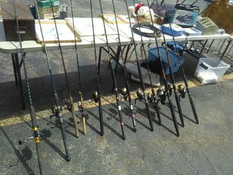 Garage Sale, Rod Combos, etc
