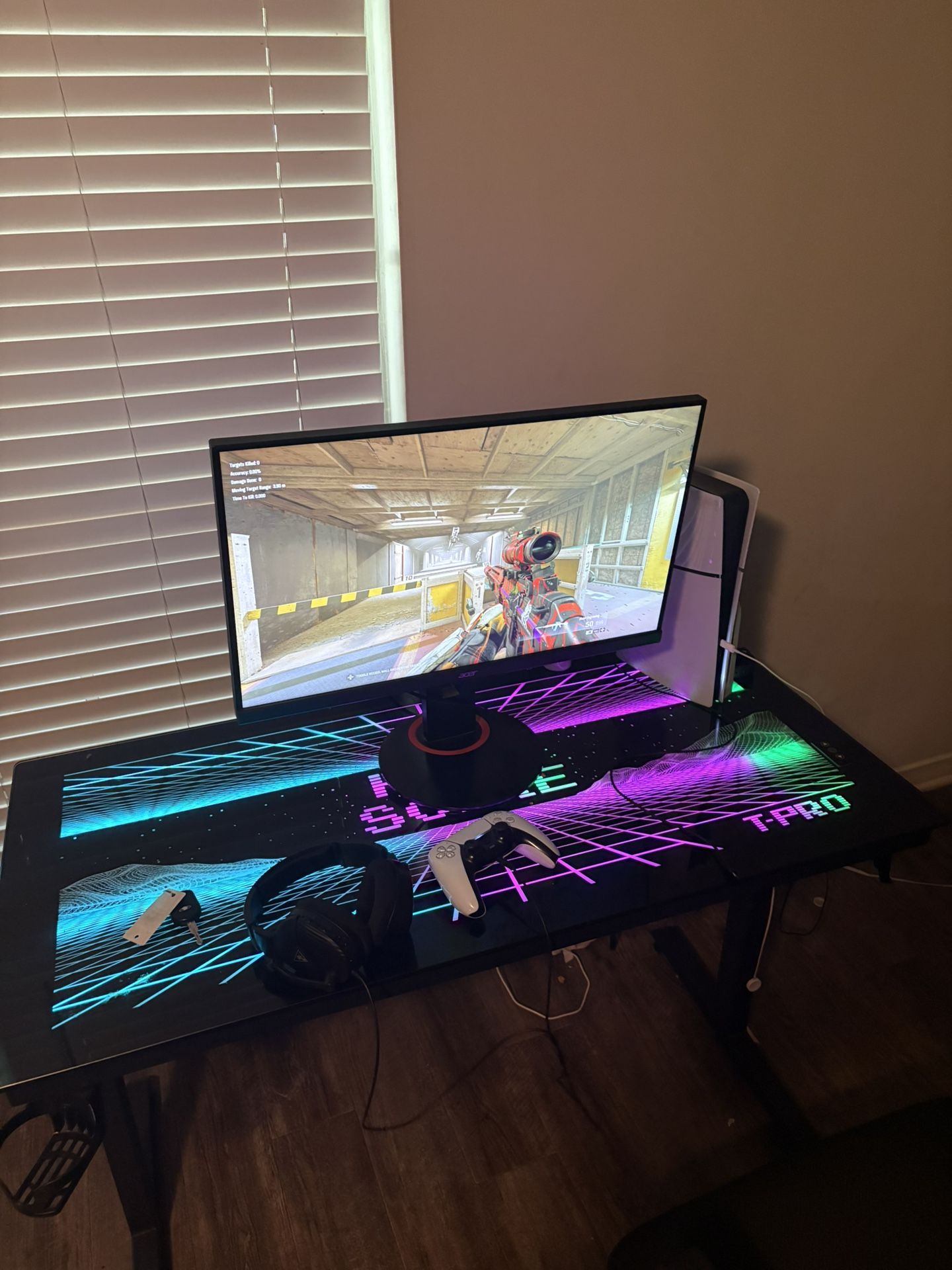 Gaming LED Desk Only