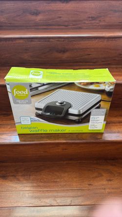 Food Network Belgian 4 Square Waffle Maker Sensio Model YDE813 SENSIO