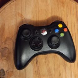 Microsoft Xbox 360 Wireless Controller Black Ergonomic For Xbox 360 Console
