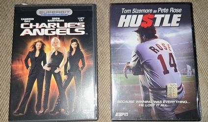 2 Dvds Sealed. Charles Angels And Hustle