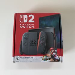 Nintendo Switch 2 + Mario Kart World Bundle brand new/sealed in the box.