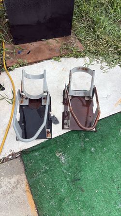 Motorcycle wheel chocks